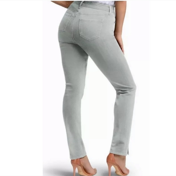 Nydj slim straight ancle jeans nwt size 24 - Picture 3 of 11